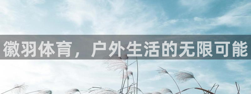 v66体育彩票：徽羽体育，户外生活的无限可能