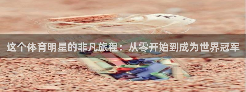 v66体育官网入口：这个体育明星的非凡旅程：从零开始到成为世界冠军